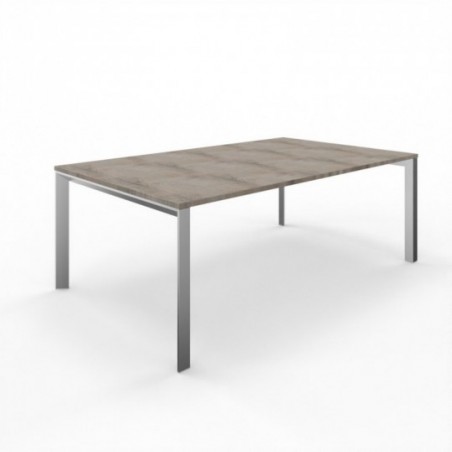 Vue 3D table de réunion S-SIMO L200