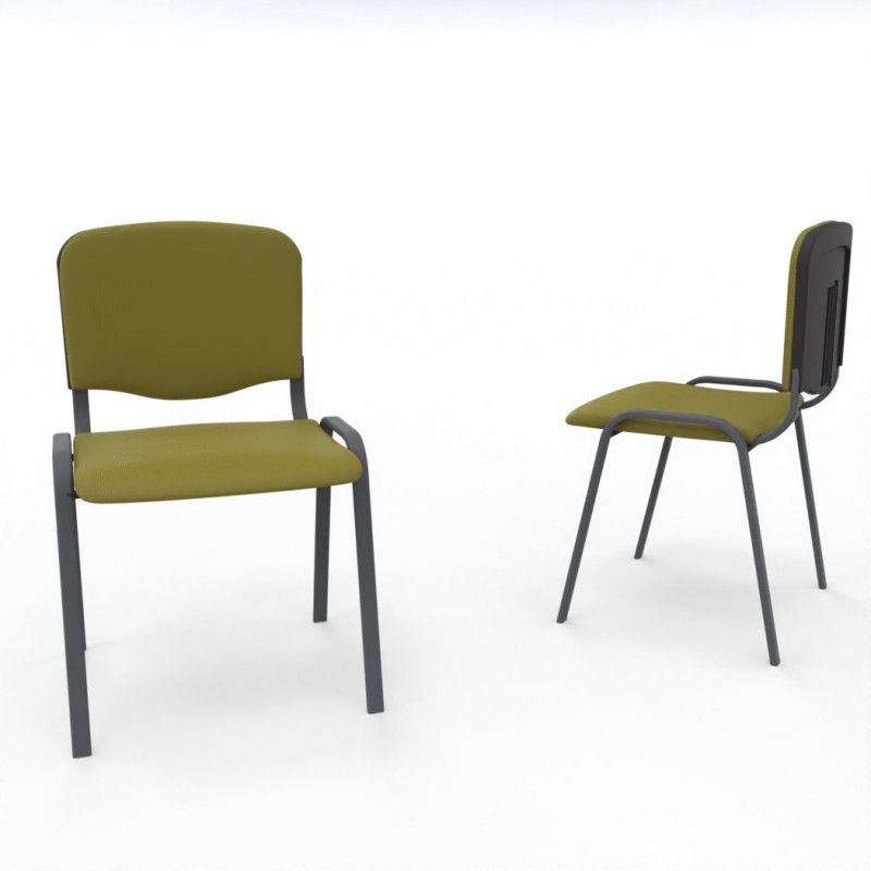 Vue 3D siège Kr-SIMO tissu tissu only vert