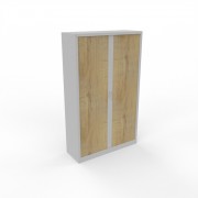 Armoire à rideaux haute_M-SIMO_coffre argenté