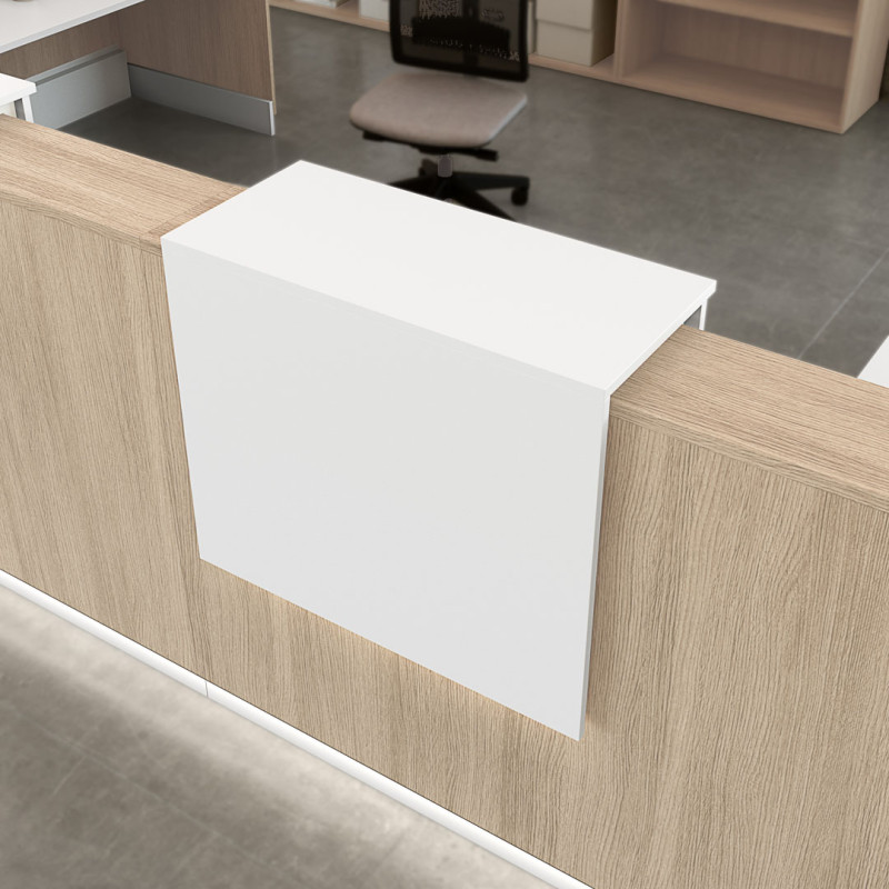 Banque d'accueil D-SIMO avec réhausse