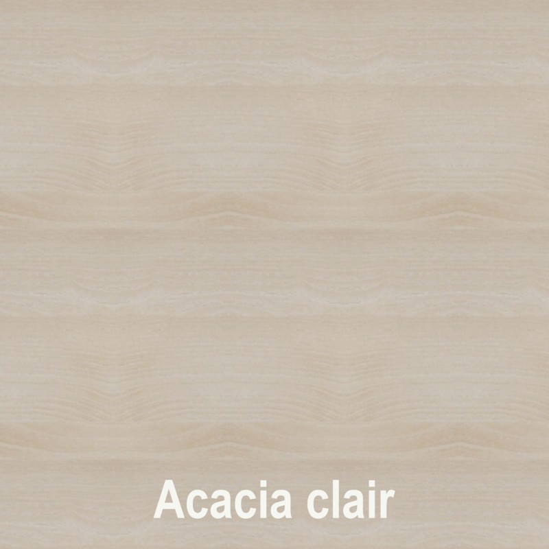 Finition mélamine acacia clair