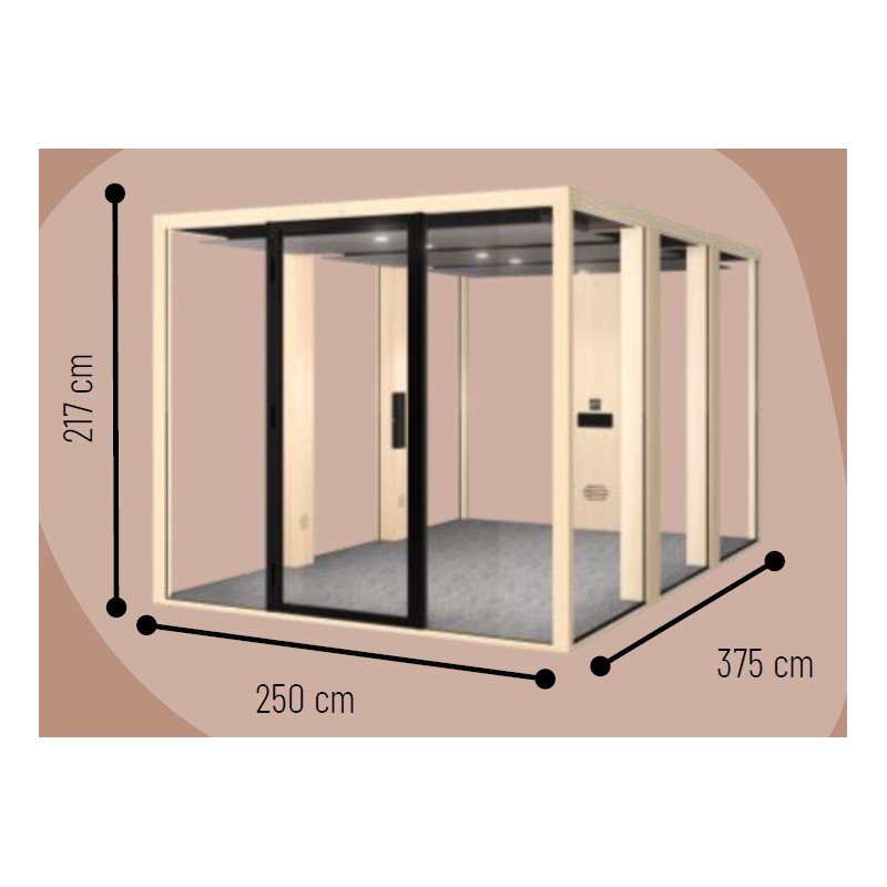 Cabine acoustique | Boxsimo3 | Burossimo