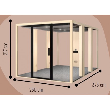 Cabine acoustique | Boxsimo3 | Burossimo