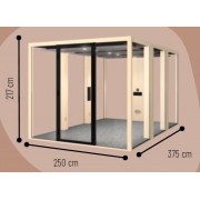 Cabine acoustique | Boxsimo3 | Burossimo