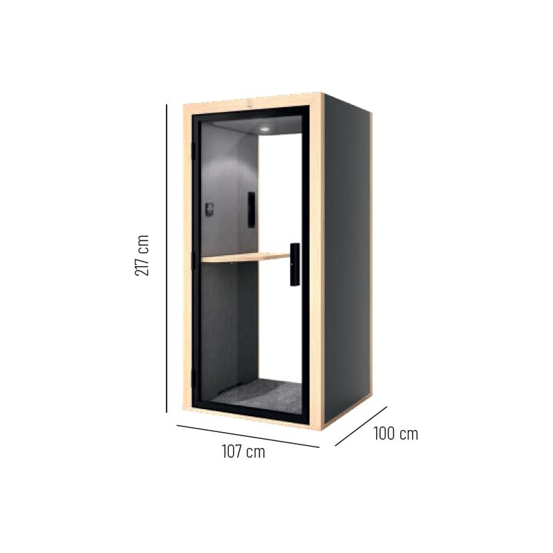 Cabine acoustique 1 personne | Burossimo